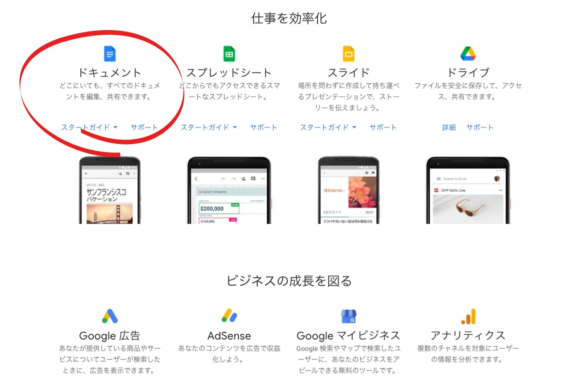 Google無料アプリケーションの紹介